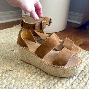 Soludos Palma Suede Platform Sandals